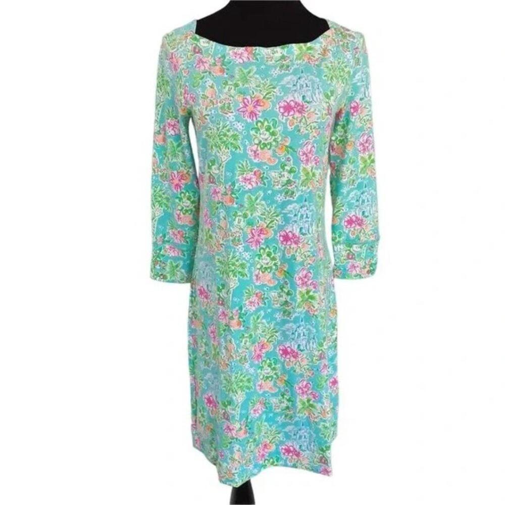 Lilly Pulitzer Lilly Loves Disney Sophie Dress 3/4 Sleeve - Size - Medium - NWT - Picture 8 of 8